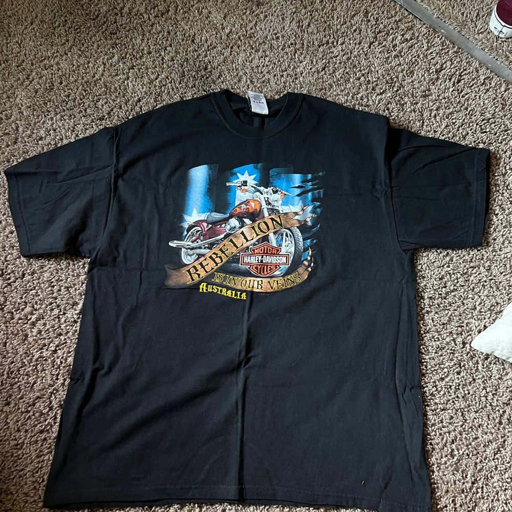Harley-Davidson Black Short Sleeve Tee